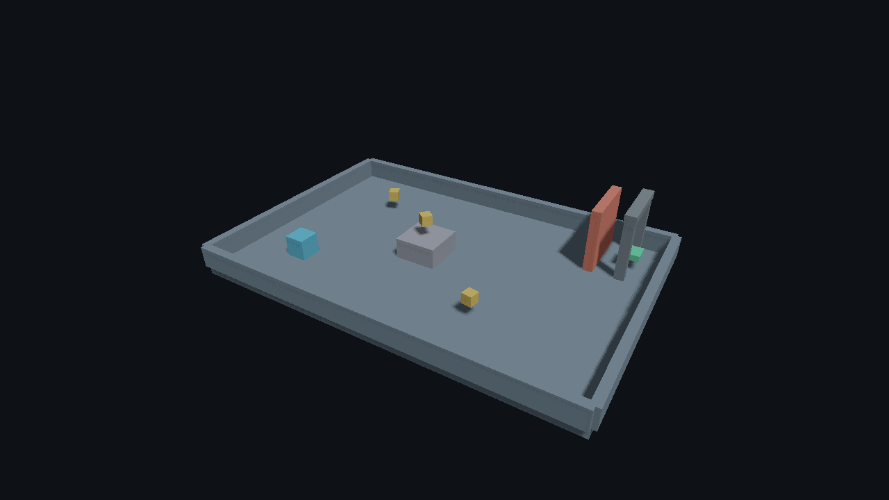 Relocated 3D sample with Blender asset