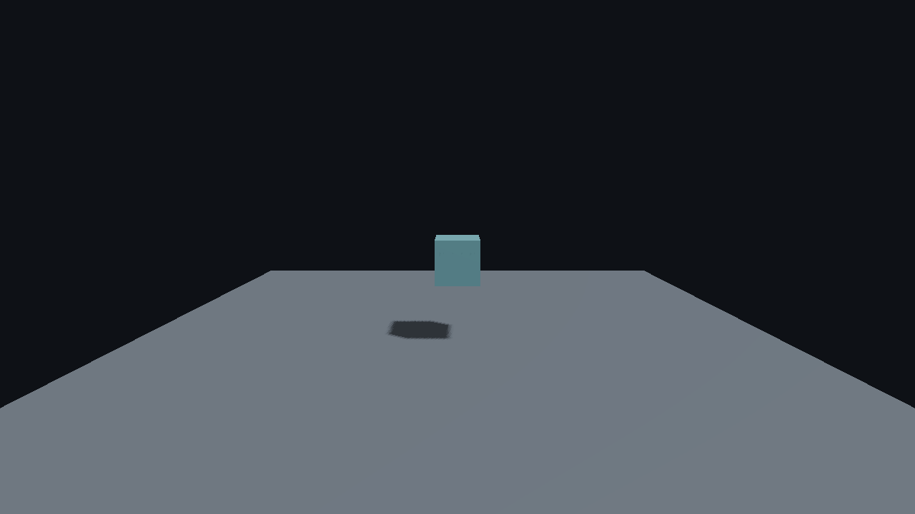 C++ 3D starter after one frame